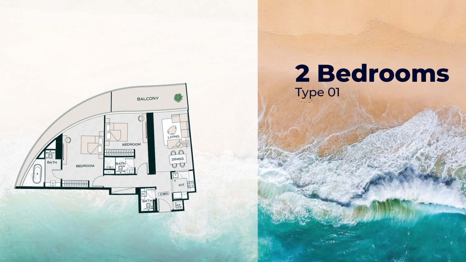 2 BR - Type B